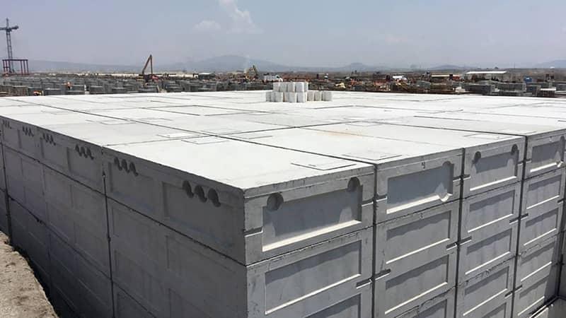 Tanque de concreto contra incendio en coahuila